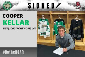 Port Hope’s COOPER KELLAR signs with the Cougars!